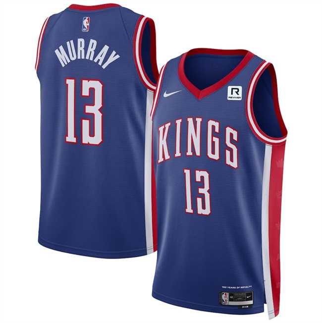 Men%27s Sacramento Kings #13 Keegan Murray Purple 2024-25 City Edition Stitched Jersey Dzhi